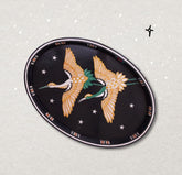 Golden Bird Oval Tray - Rofoof- The Mob Collective
